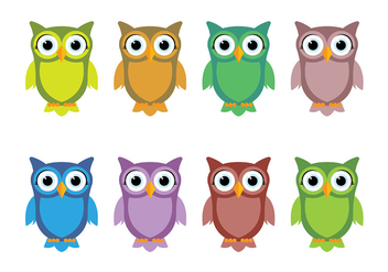 Coruja Icon Vector - vector gratuit #427145